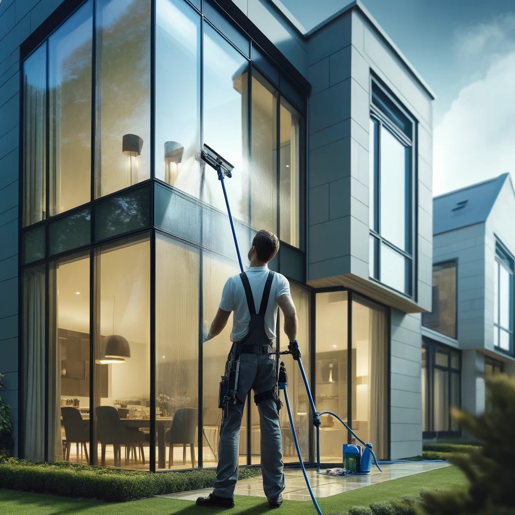 G.P.W Exterior Cleaning, Hertfordshire. Services: Window Cleaning. Streak-free window cleaning using high-quality equipment and techniques to bring a clear view and shine to your glass.